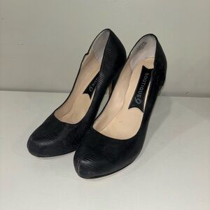 Boutique 9 Classic Black Heels Womens Size 8.5